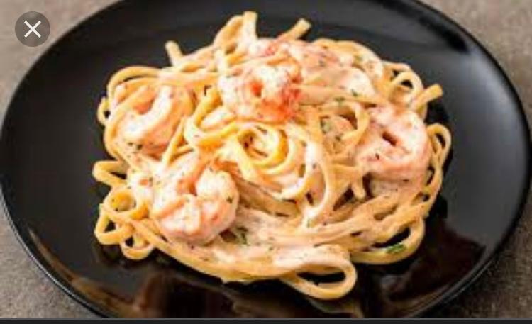 Fettuccine de camarón